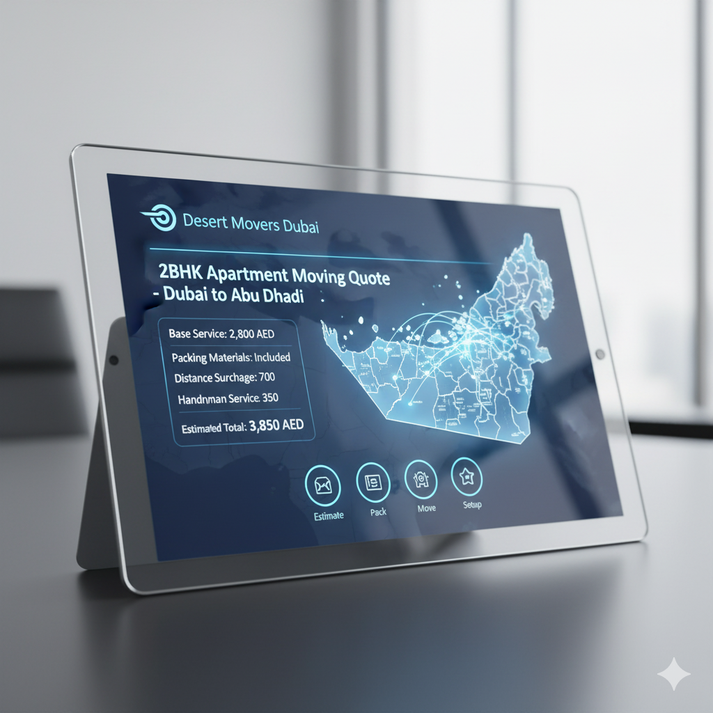 How Much Do Packers and Movers Charge in Dubai